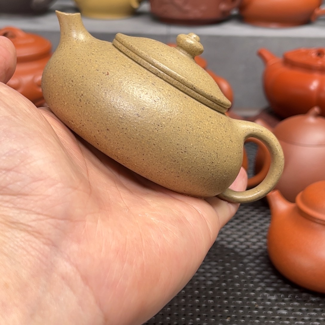 紫砂茶壶紫砂艺术茶具套装芝麻段