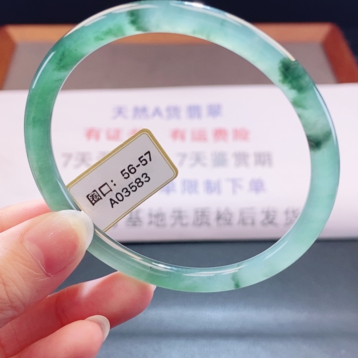 翡翠未镶嵌手镯翡翠手镯11