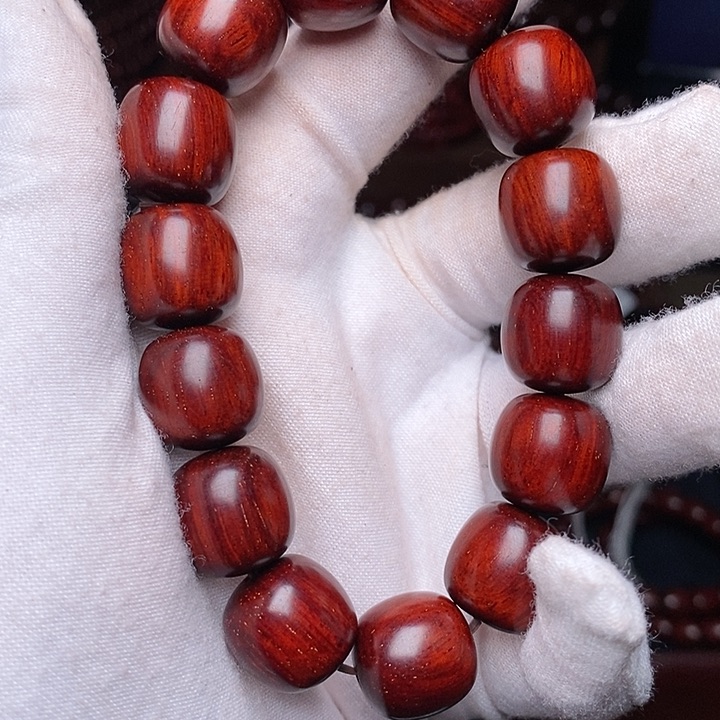 檀香紫檀（小叶紫檀）手串/手链1.5老型略带星