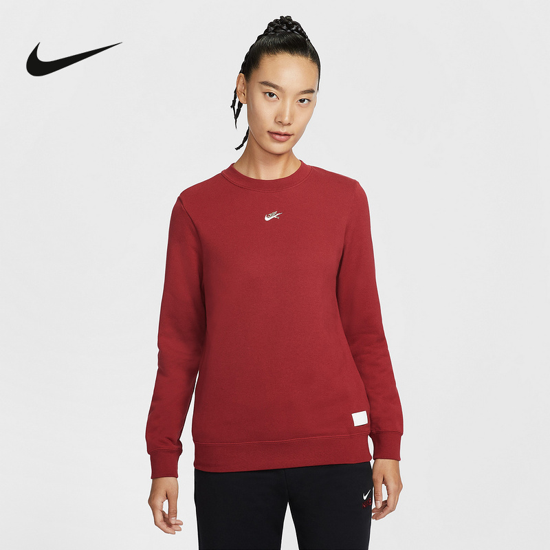 NIKE/耐克马年限定脱缰系列 新年款女子圆领运动衫IQ3827613