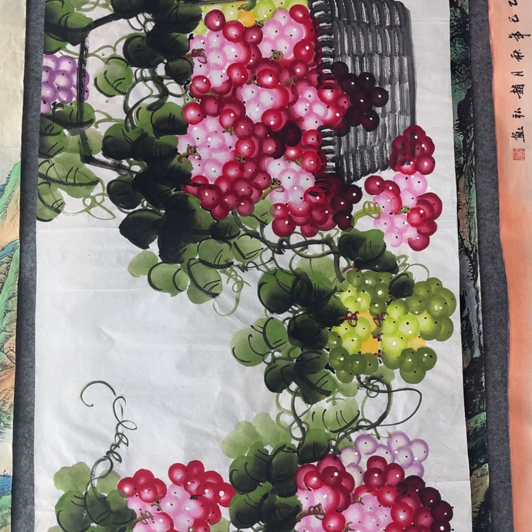 碧***瓷国画明月的直播间 不带证书