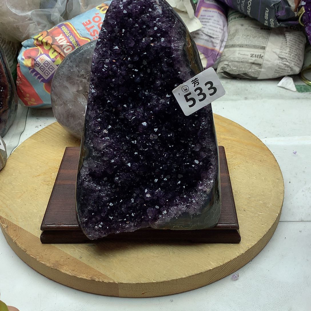 紫晶大型摆件（非配饰）未镶嵌