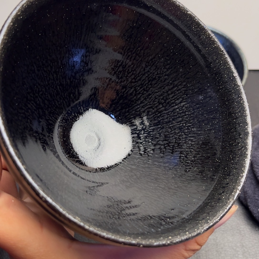 脩***竹水晶玻璃手柄款茶盏11111111