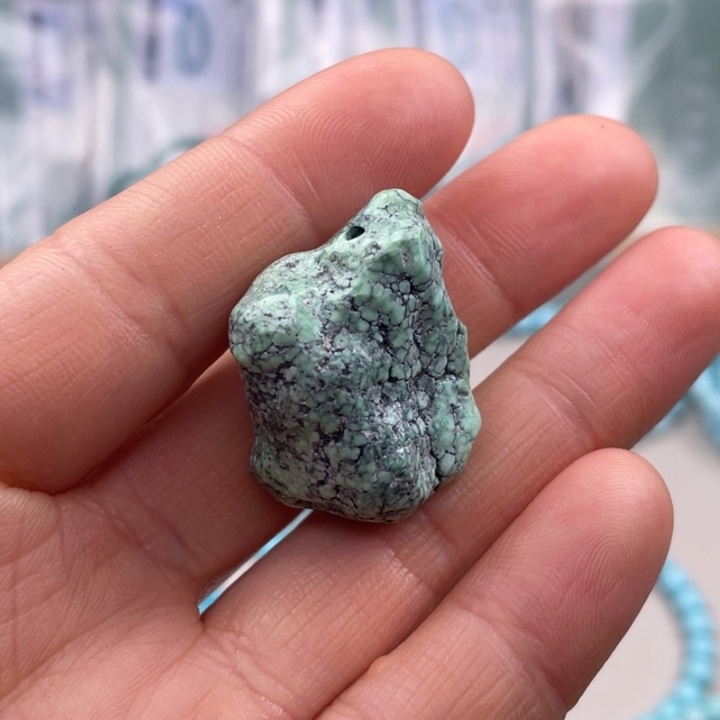 绿松石珠宝奇石未镶嵌