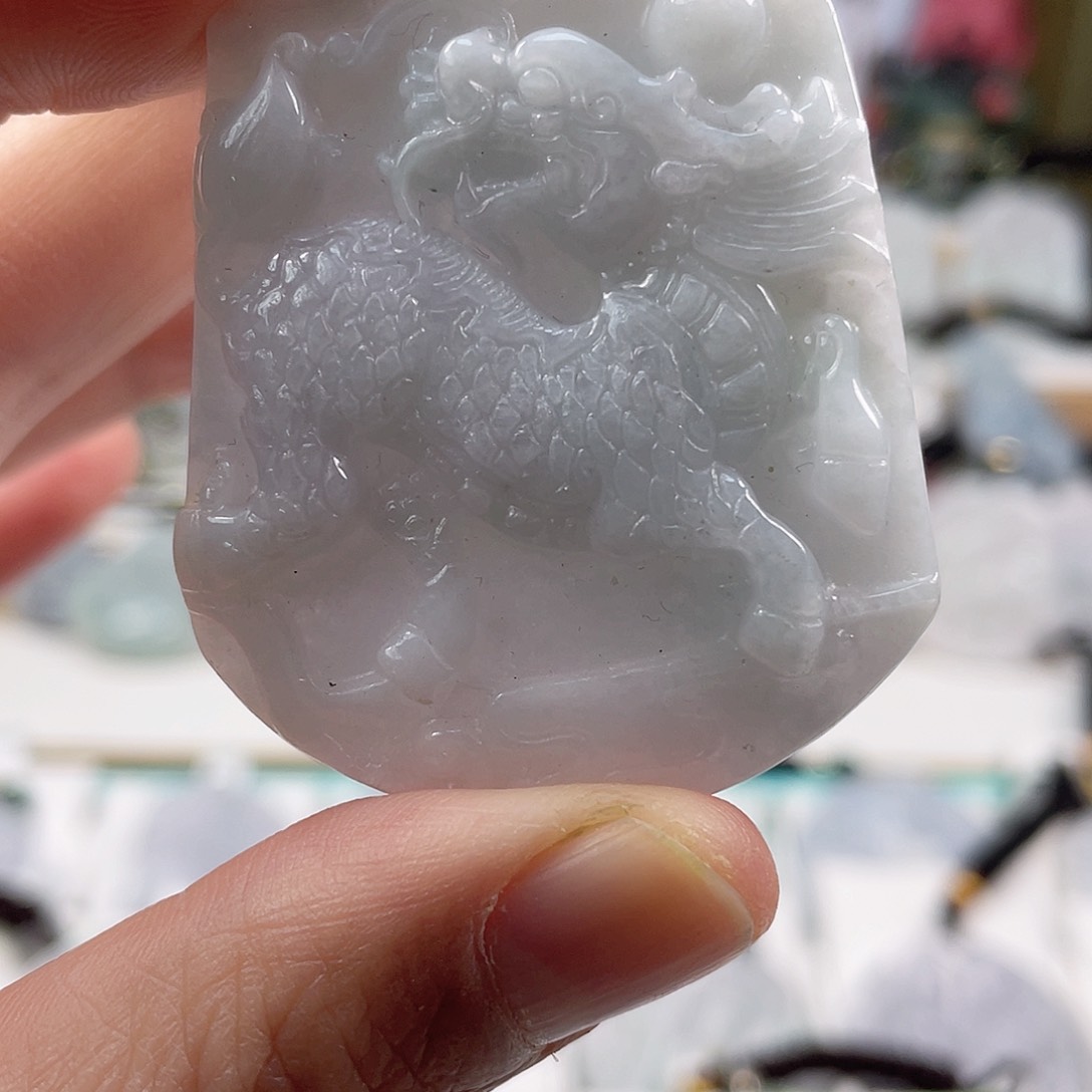 翡翠颈饰未镶嵌0531挂件