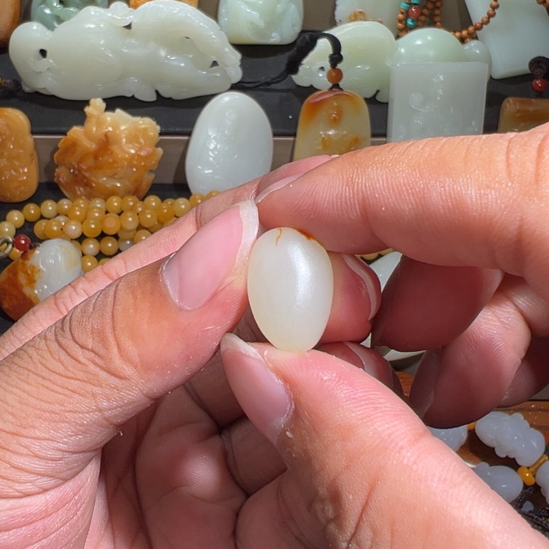 和田玉颈饰未镶嵌用****4