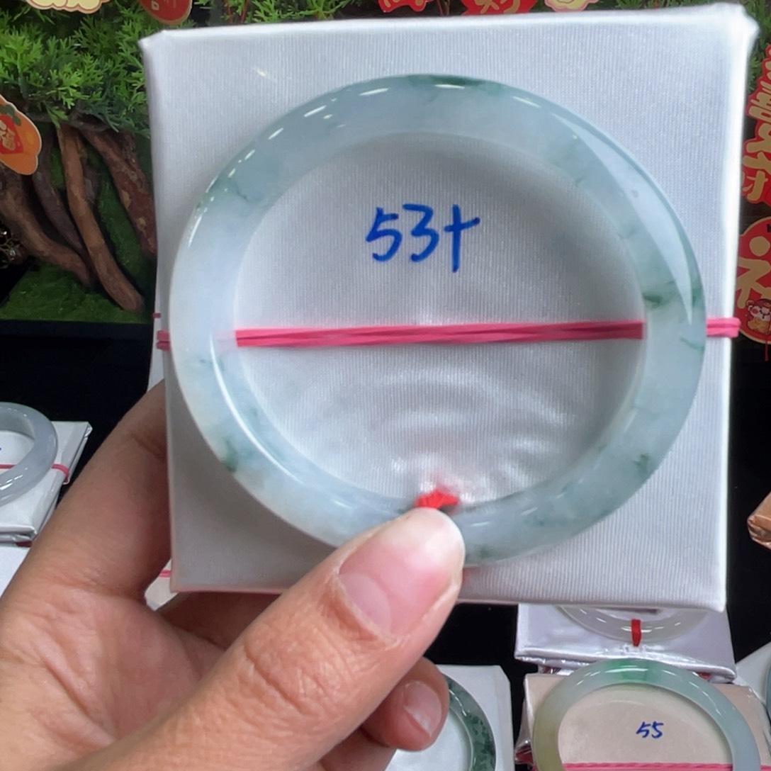 翡翠手镯未镶嵌缅甸翡翠手镯28