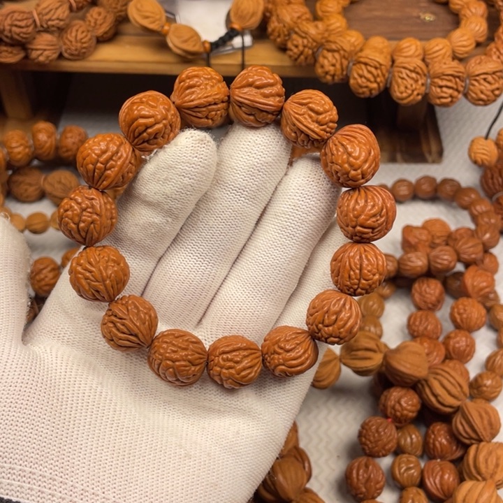 桃木4号链接桃核手串一个