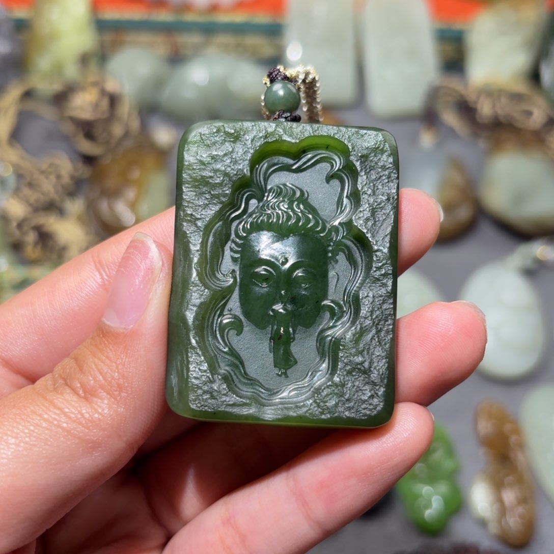 和田玉挂件未镶嵌