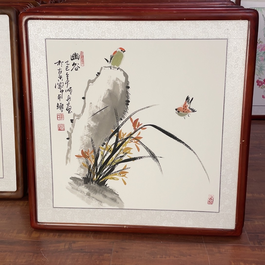 国画带框尺寸63*63厘米