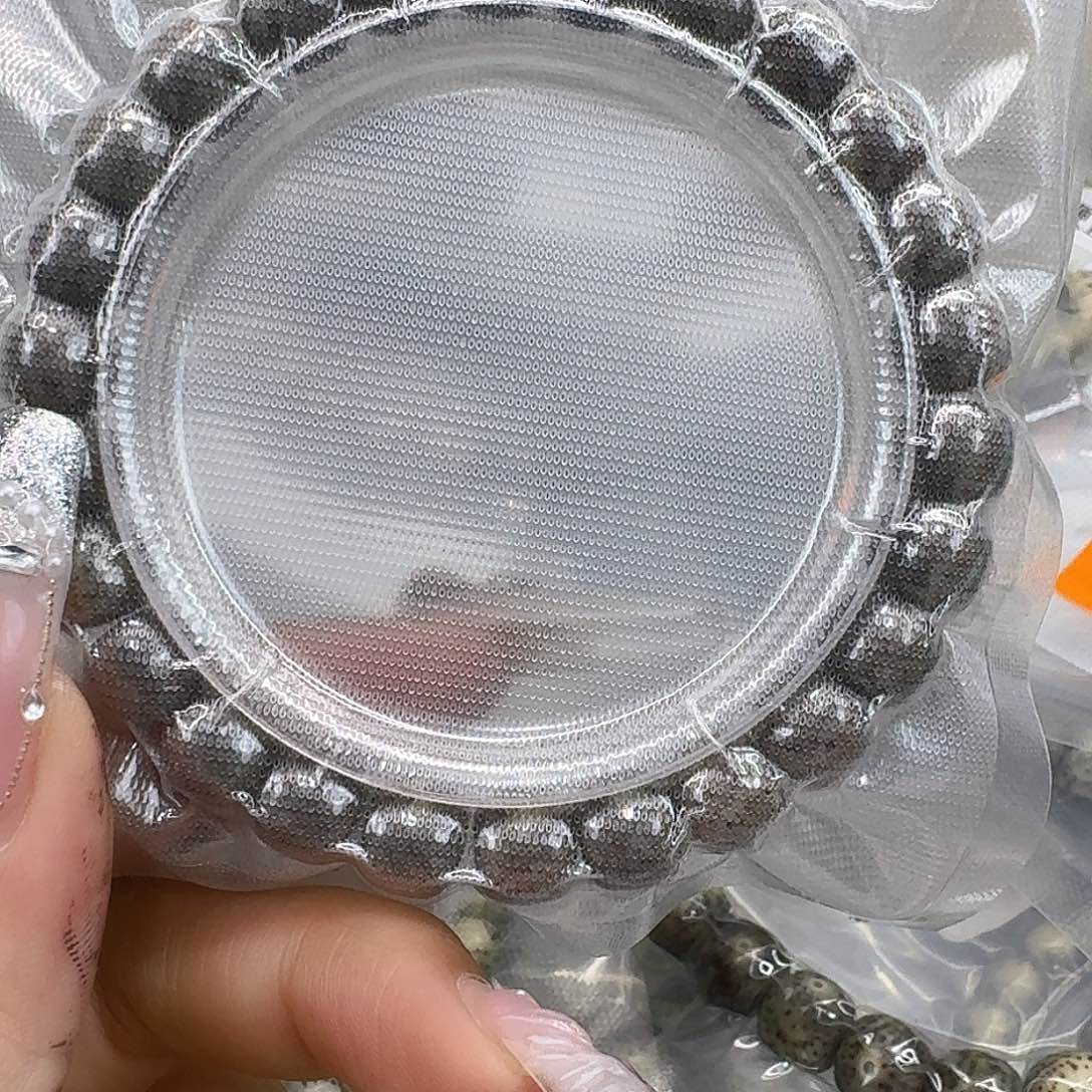 星月菩提手串250高端黑灰星月菩提98桶单圈