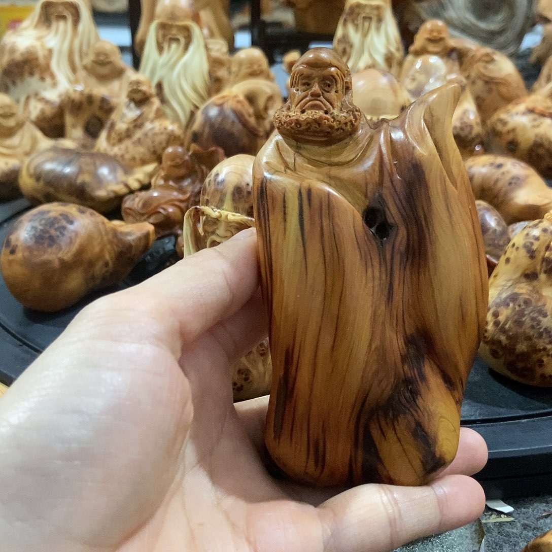 柏木（崖柏）桂****店虎皮纹达摩