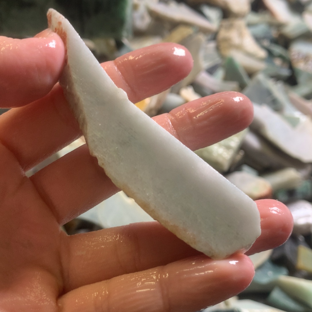 翡翠颈饰未镶嵌缅甸翡翠