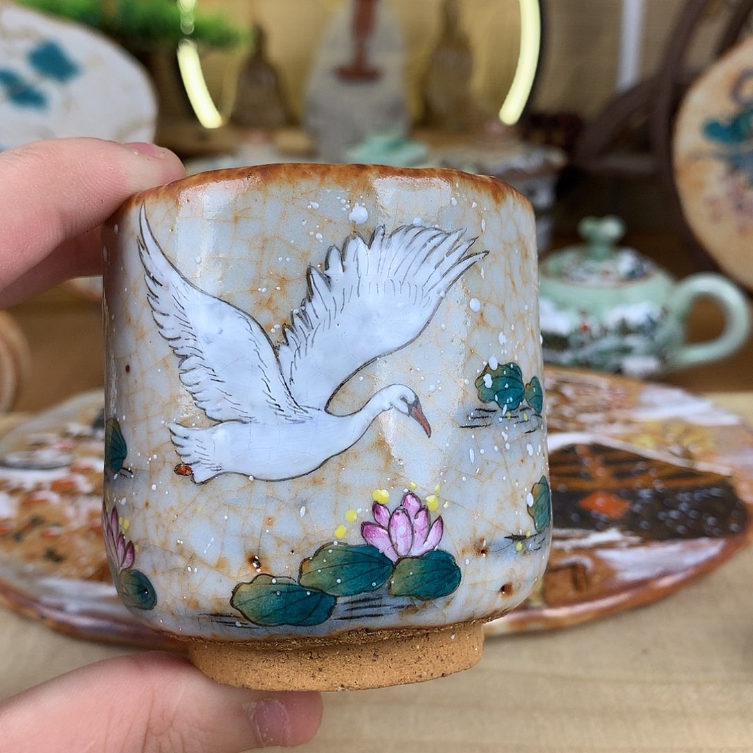 杯景德镇陶瓷手作