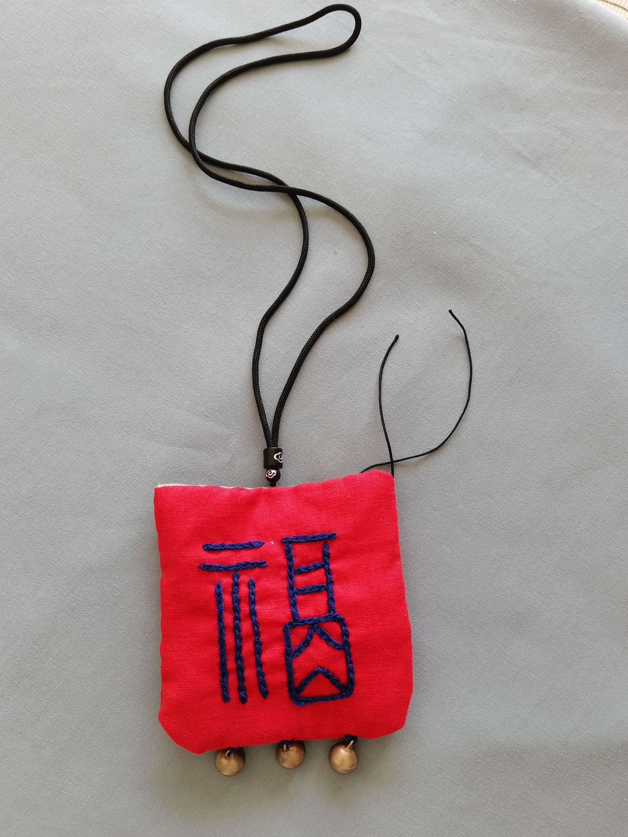 平安福袋古风刺绣随身挂脖车载挂饰锦囊荷包收纳包