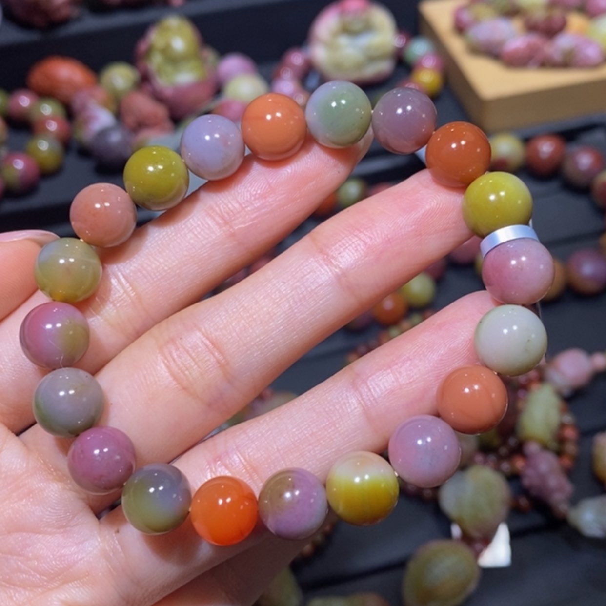 【闪购商品】玛瑙/玉髓手串未镶嵌盐源玛瑙