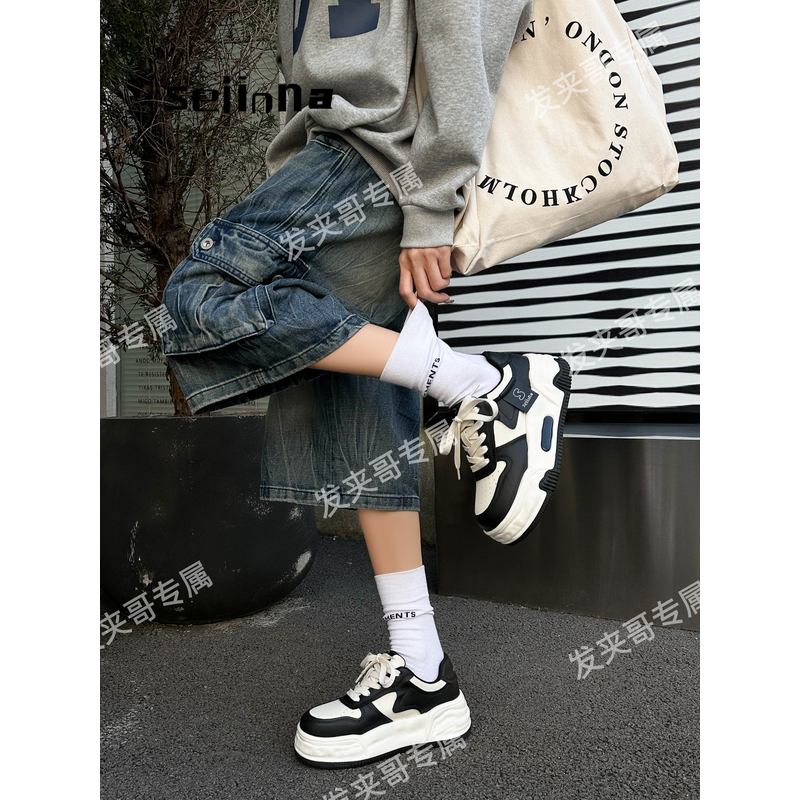 ( 棉花糖）2025新款女鞋厚底小白鞋运动鞋休闲板鞋女鞋22326