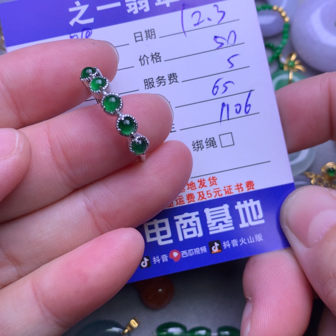 颈饰未镶嵌翡翠辉*