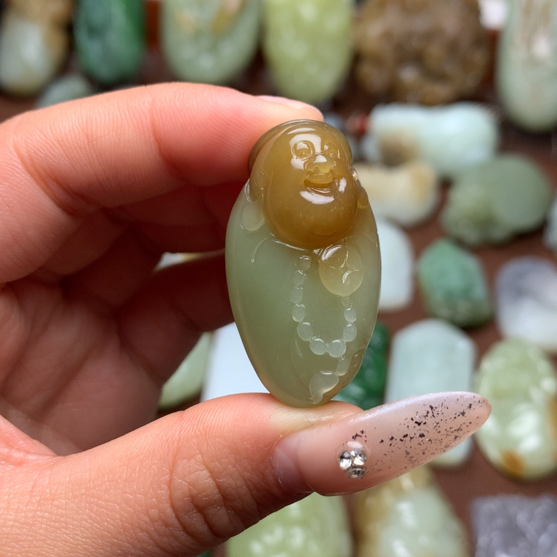 和田玉挂件未镶嵌