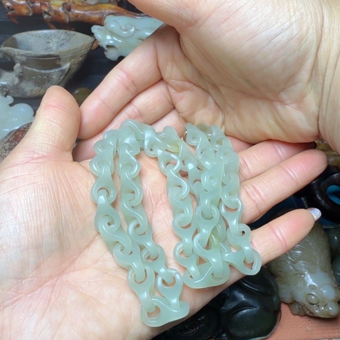 和田玉项链未镶嵌