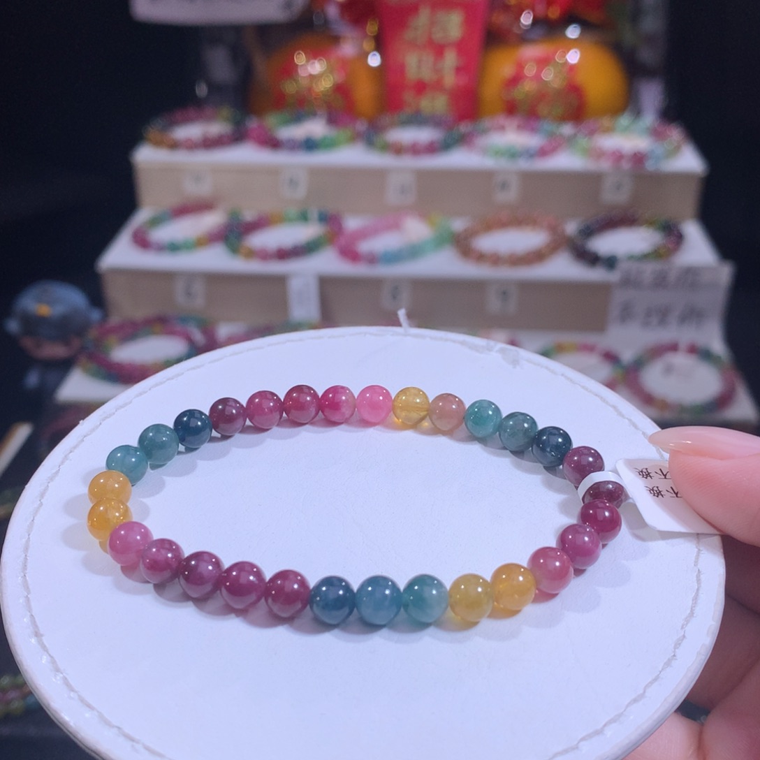 碧玺手链未镶嵌碧玺