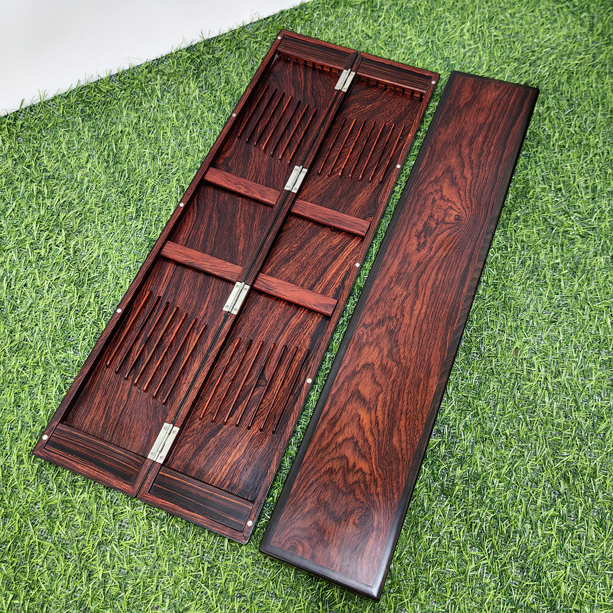 渔乐实木黑拉漂盒高档hera日式浮漂盒海拉仕挂红木胡桃木手工制作