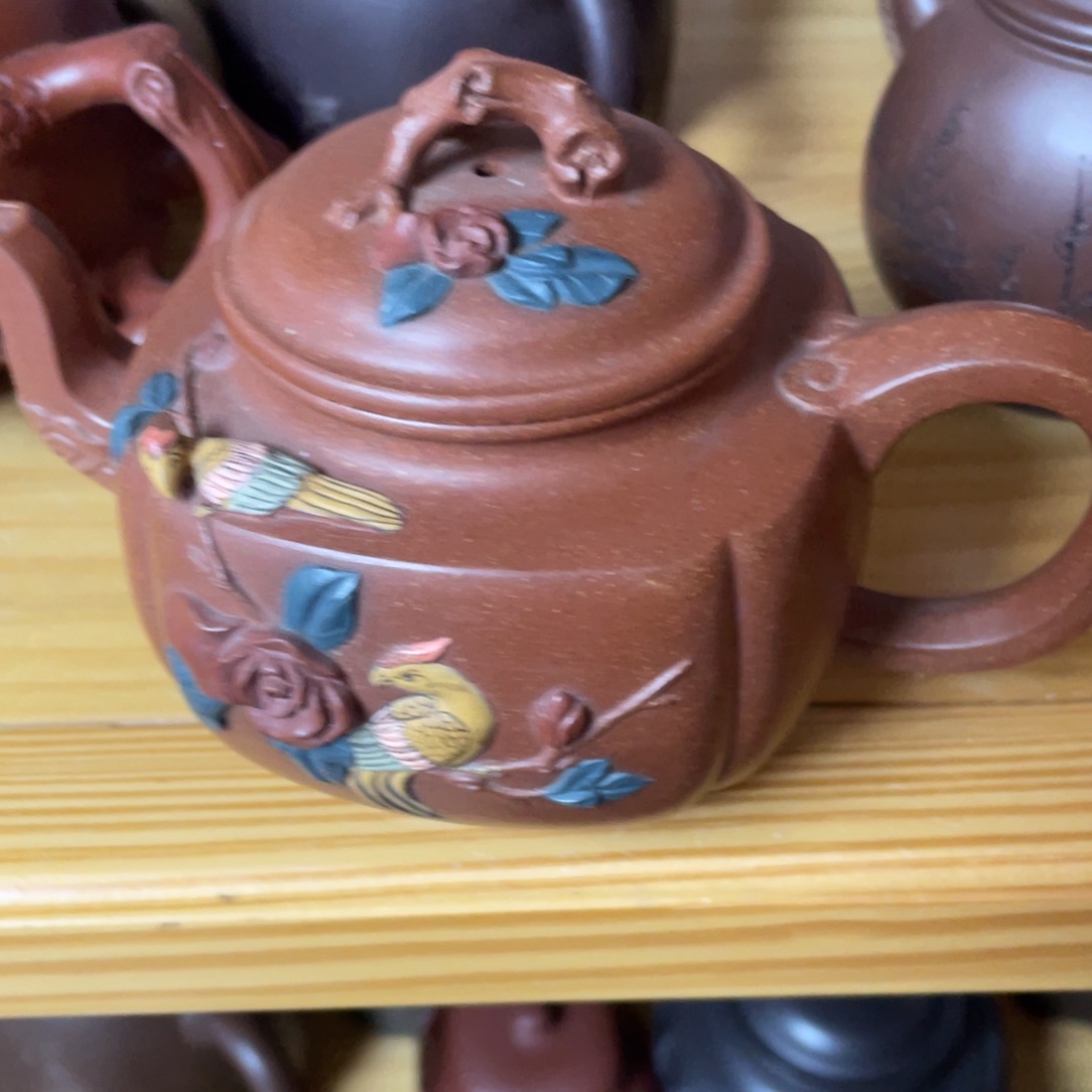 ****云紫砂茶壶紫砂艺术作品