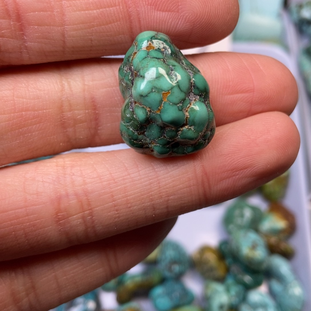 绿松石珠宝奇石未镶嵌