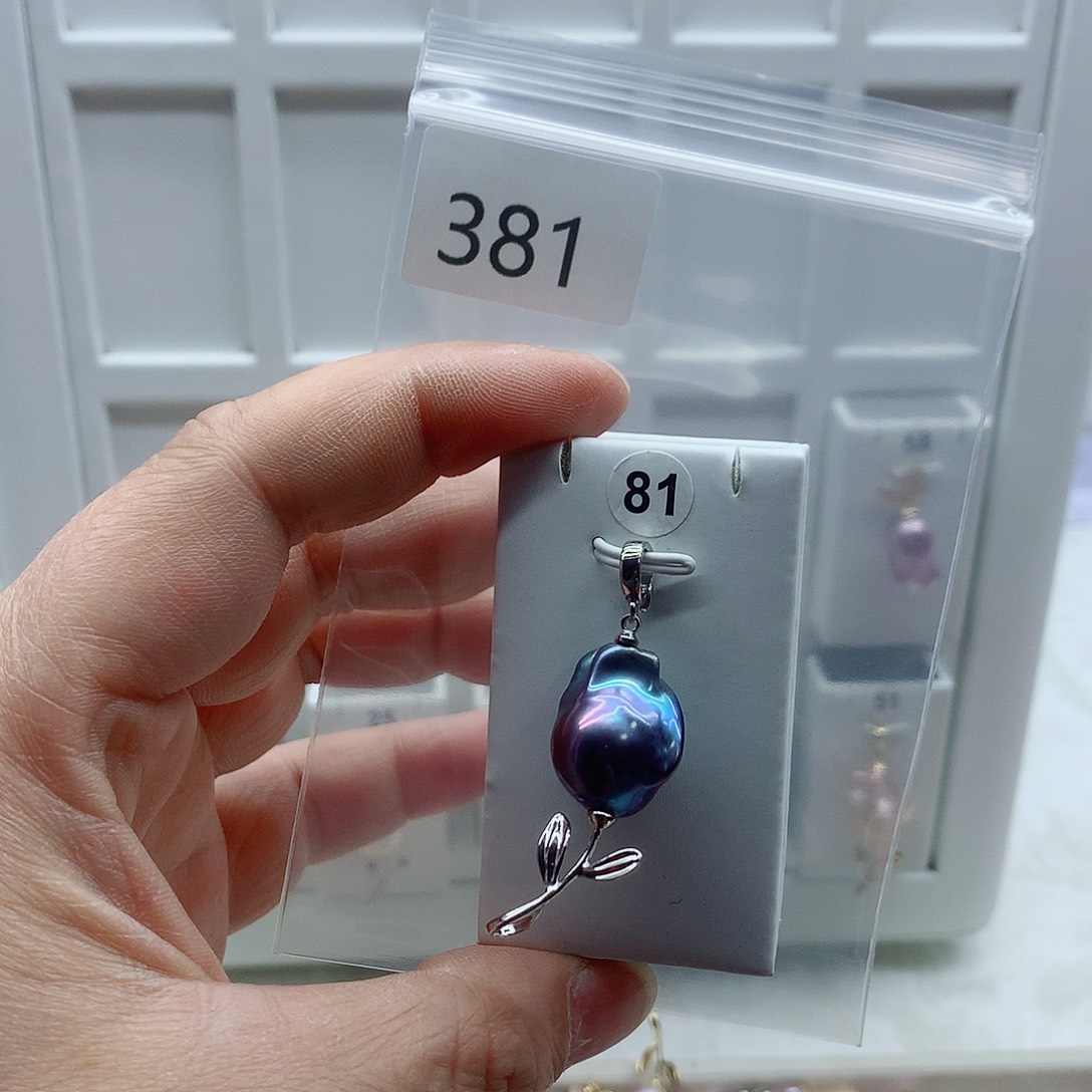 吊坠(不含链)淡水珍珠合金