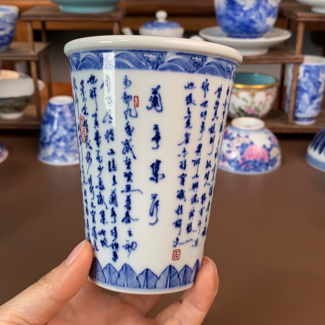 景德镇陶瓷手工手绘