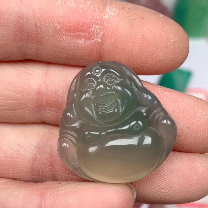 玛瑙/玉髓颈饰未镶嵌风**语