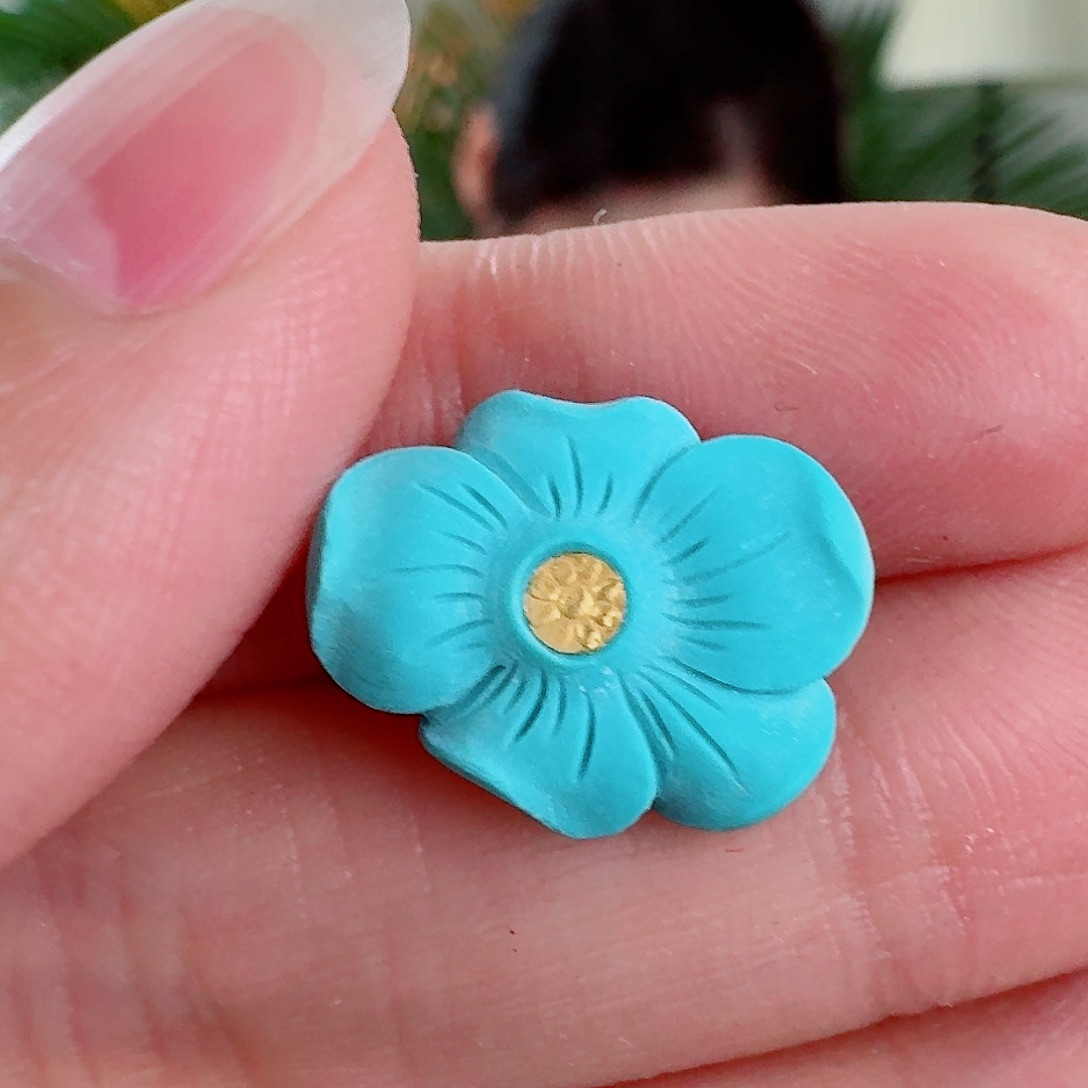 未镶嵌绿松石珠宝奇石