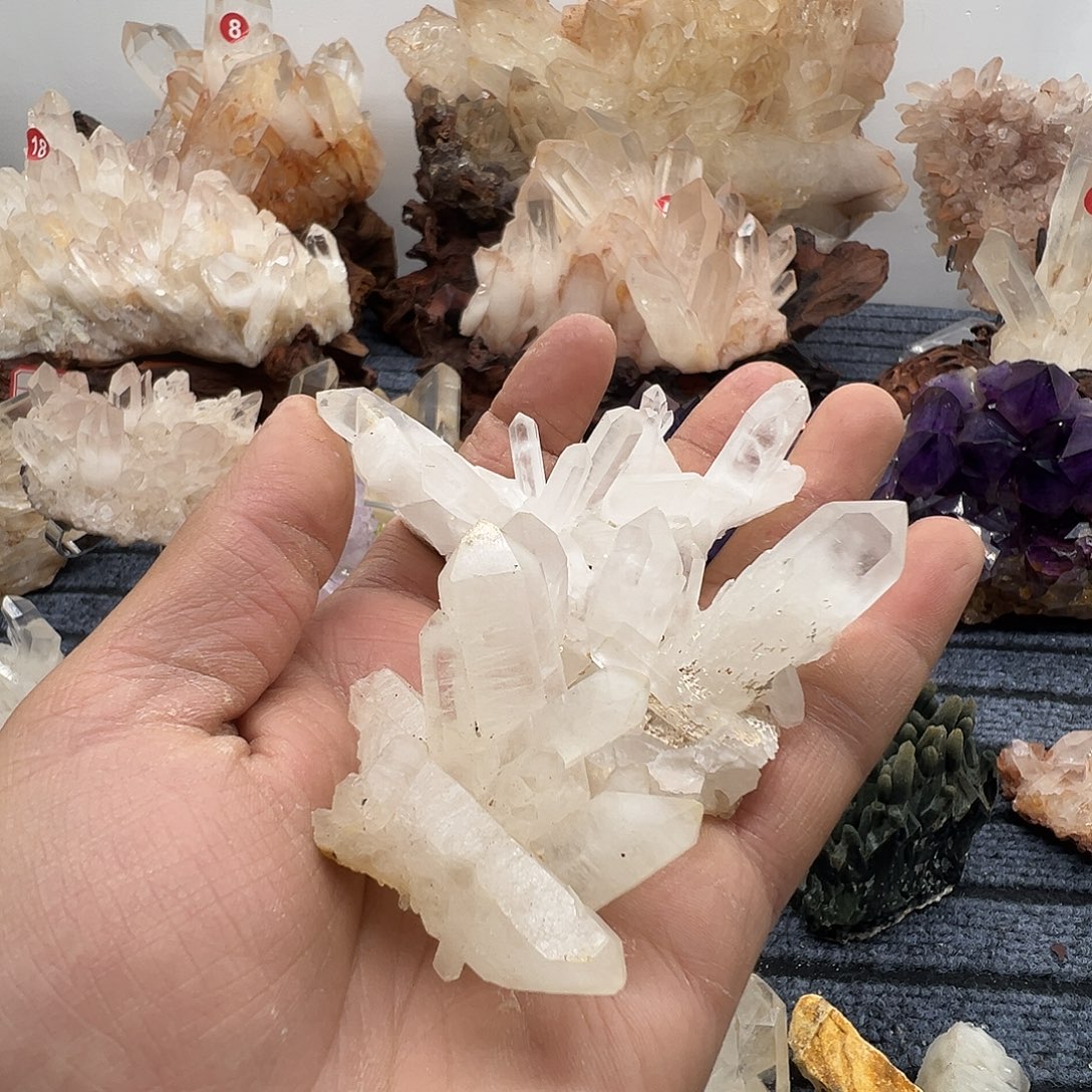 一***奇水晶银S925镶嵌珠宝半成品