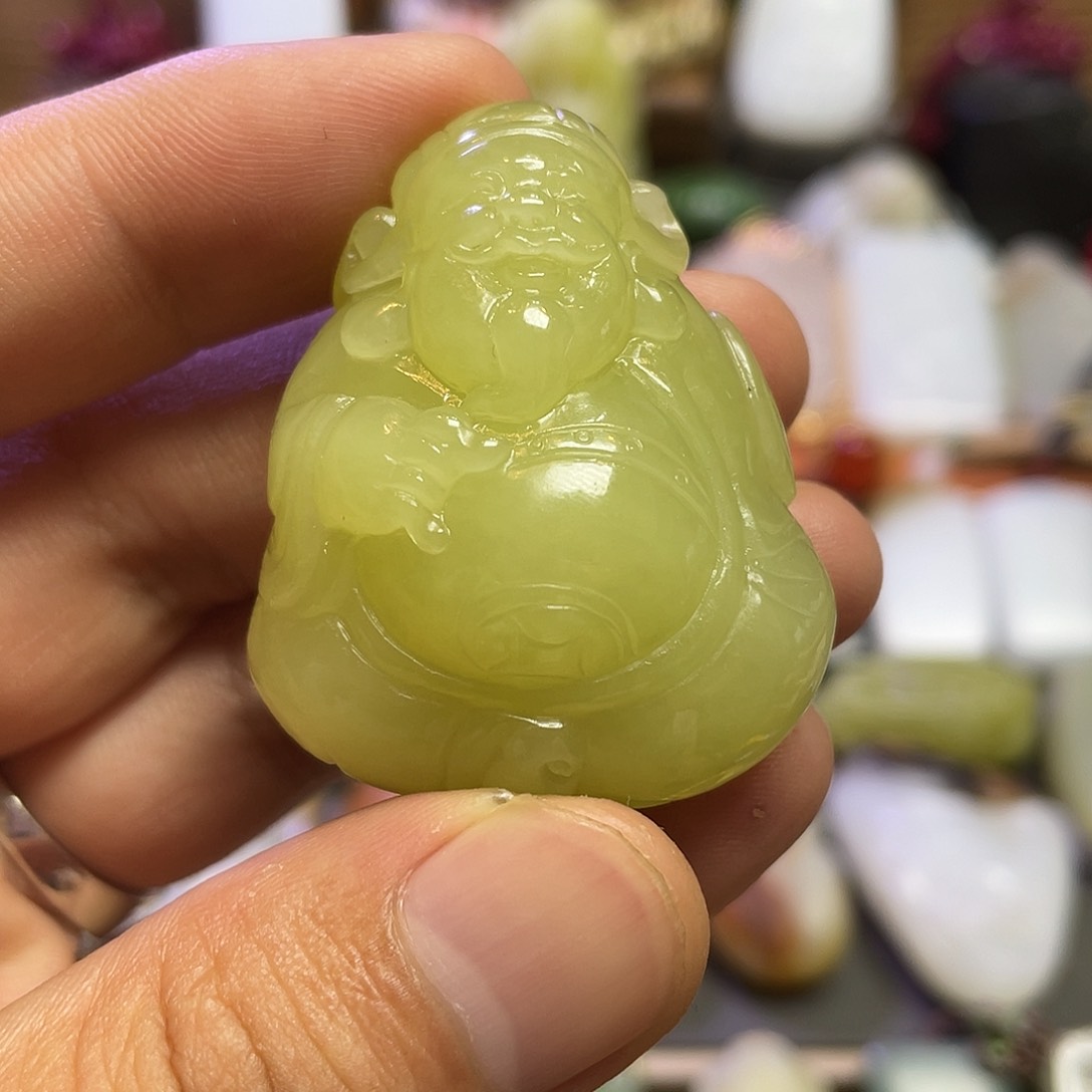 手链未镶嵌和田玉（糖玉）