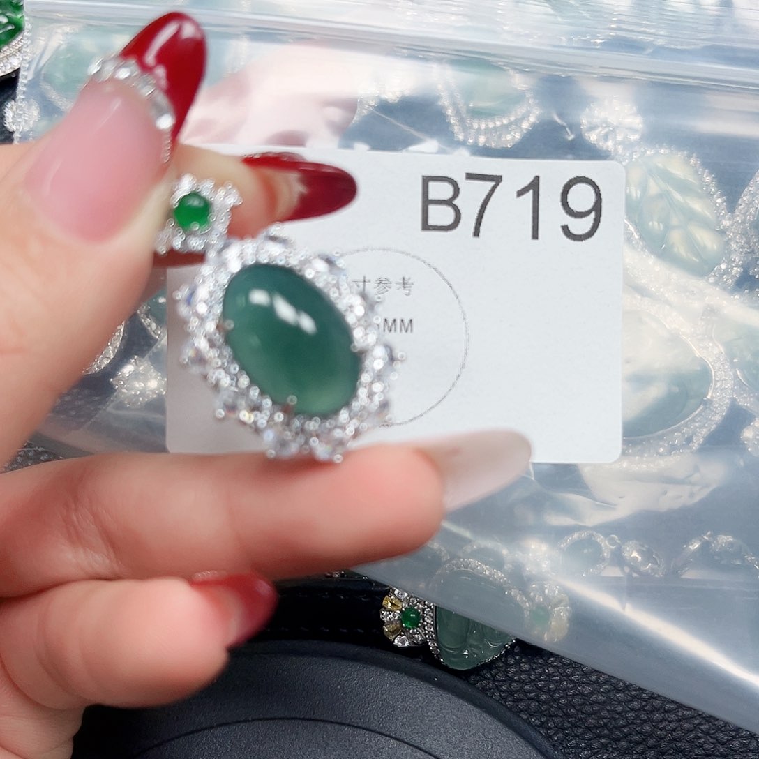 翡翠颈饰未镶嵌翡翠719