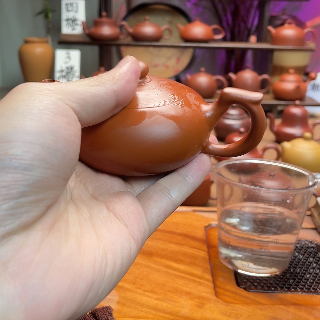 紫砂茶壶清*凤雏120cc手拉