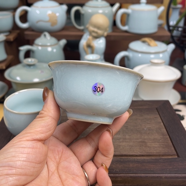 汝州原矿原釉微瑕304