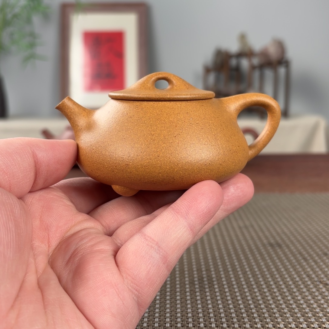 紫砂茶壶全****司黄龙山原矿紫砂壶150