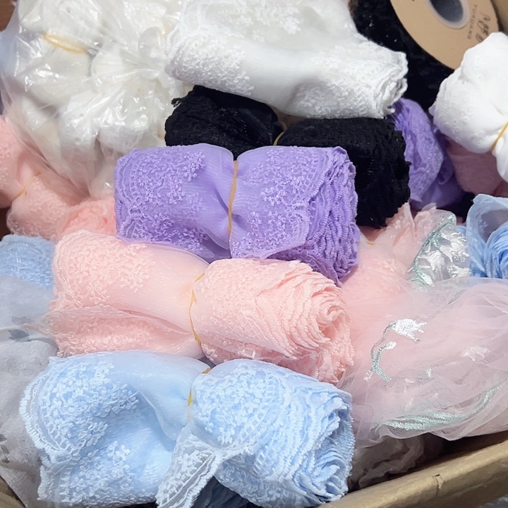 14的蕾丝5色各5码材料