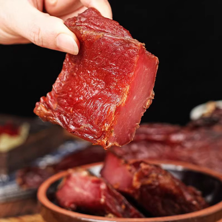 腊里脊肉贵州特产农家老腊肉烟熏纯瘦肉
