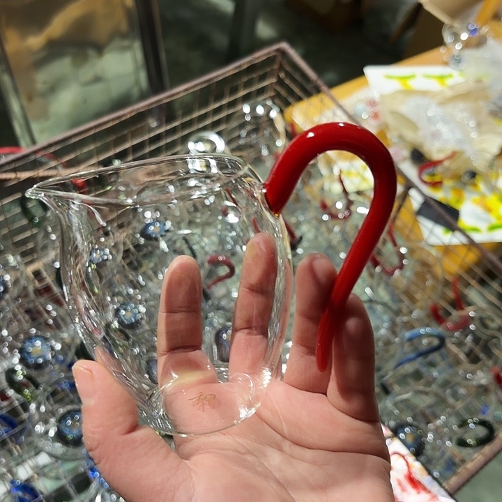 无盖款钢化玻璃朱红怡然