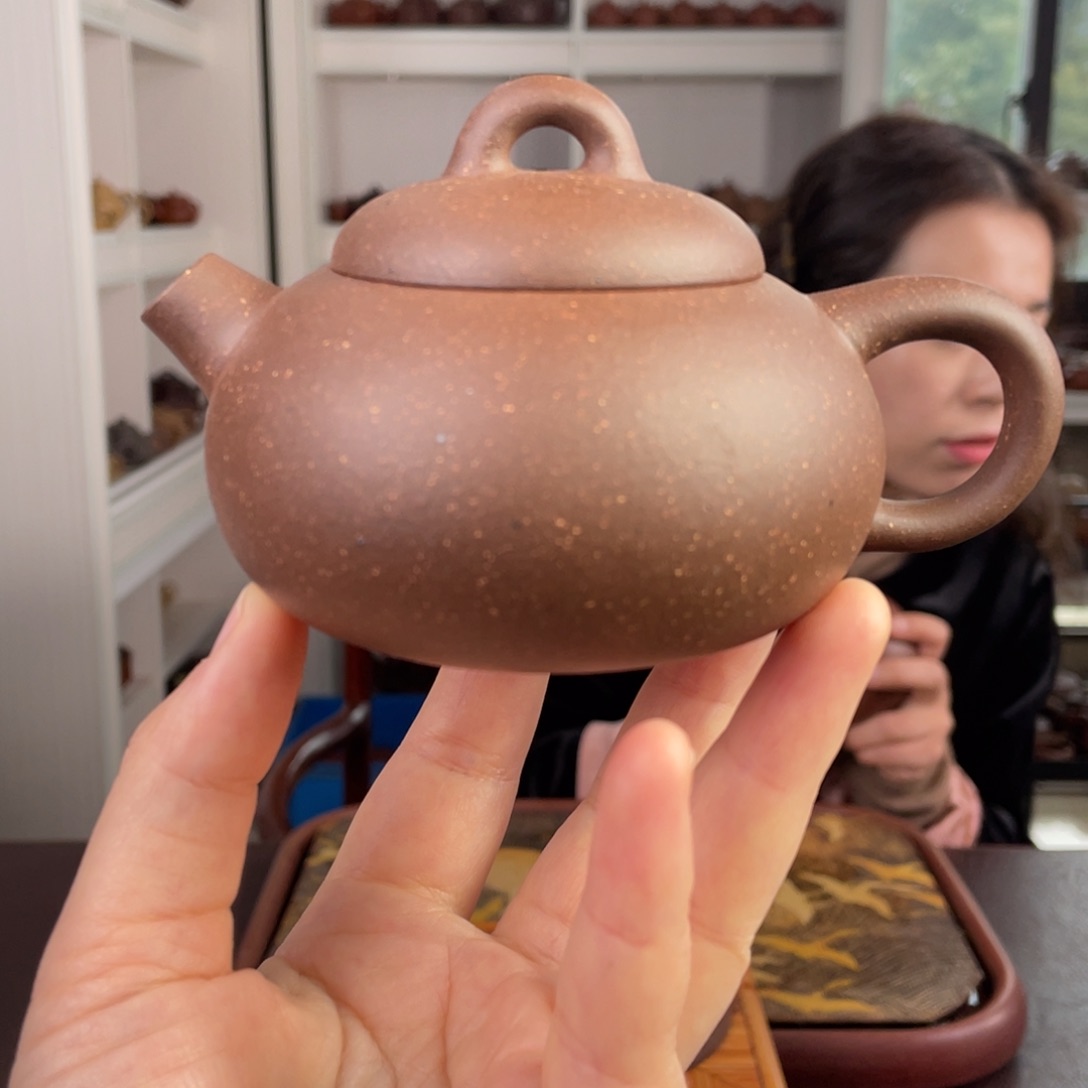 紫砂茶壶30目底槽清炮嘴220cc