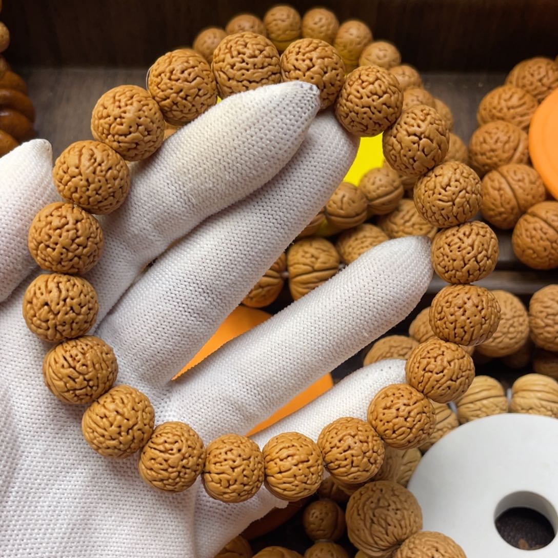 桃核手串年**为蛇身密纹