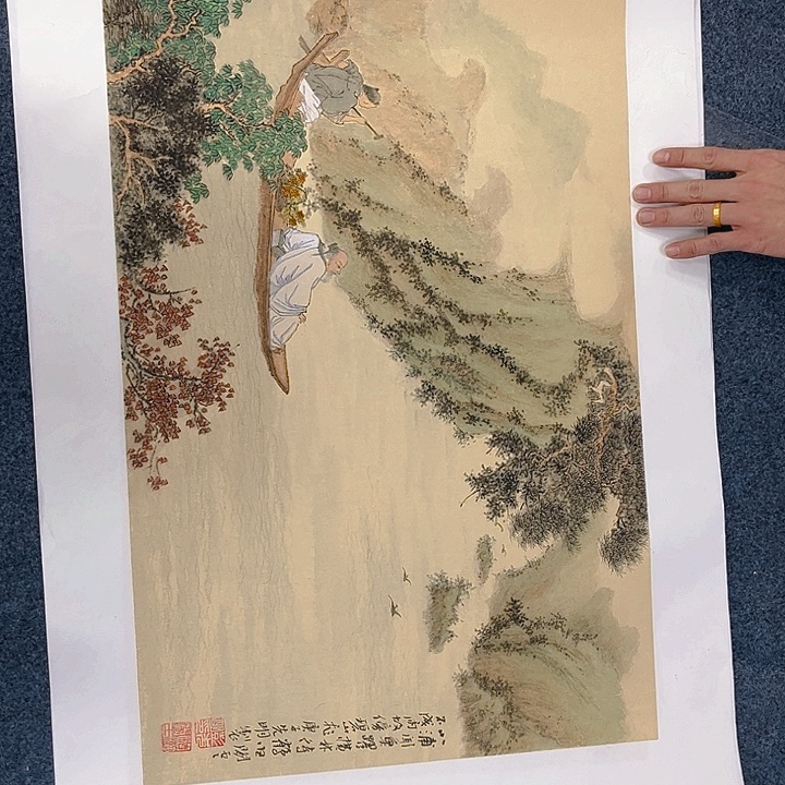 国画纯手绘字画宣纸