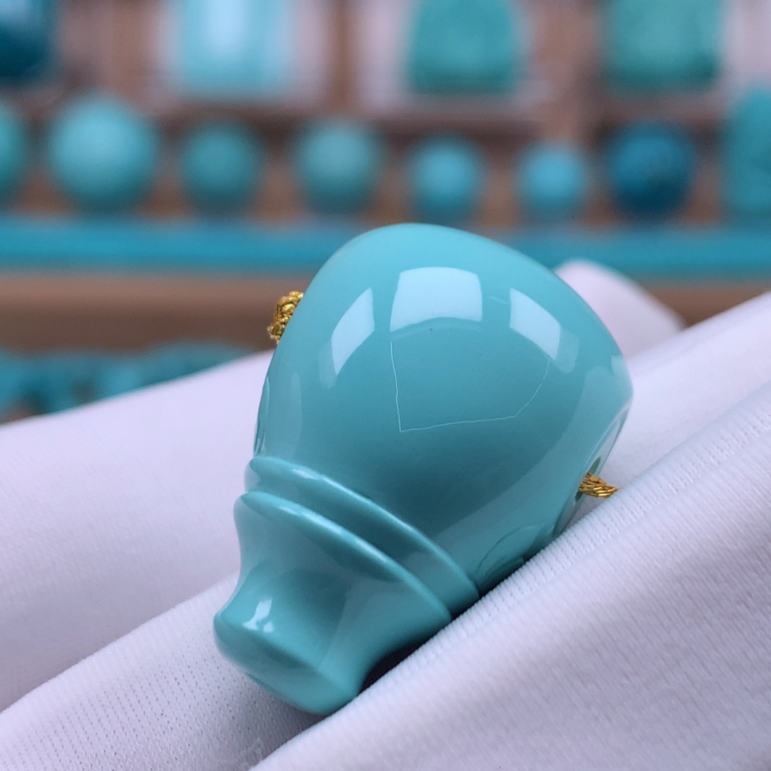 绿松石未镶嵌珠宝奇石