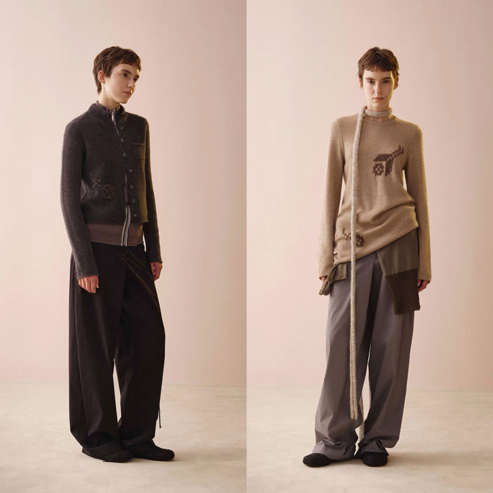 SWAYING 26PS 设计师品牌 直筒裤 WHATsUP