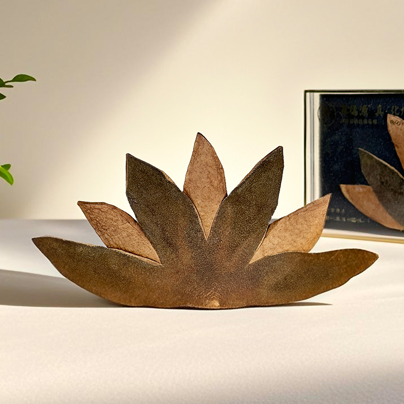 【蜂鸟陈皮人家 茶系列】百橘源 真·化州橘红 七爪 十五年陈 一片装