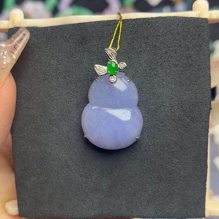 翡翠手链18K金镶嵌翡翠