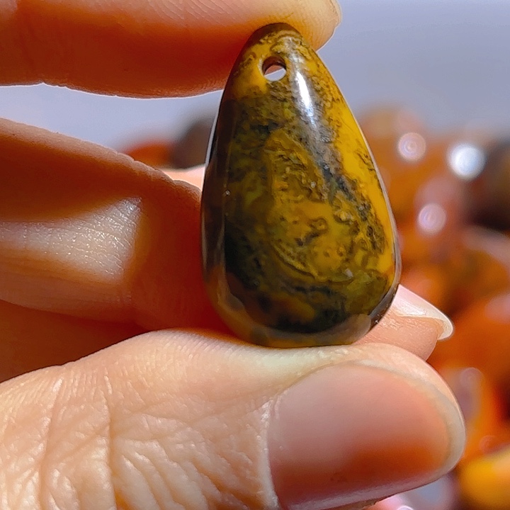 玛瑙/玉髓吊坠(不含链)未镶嵌