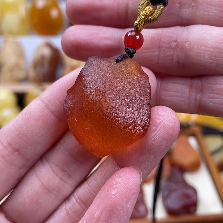 蜜蜡项链未镶嵌5.5克